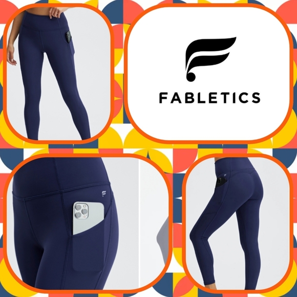 Fabletics Oasis Pureluxe HW 7/8 Leggings - Picture 1 of 8